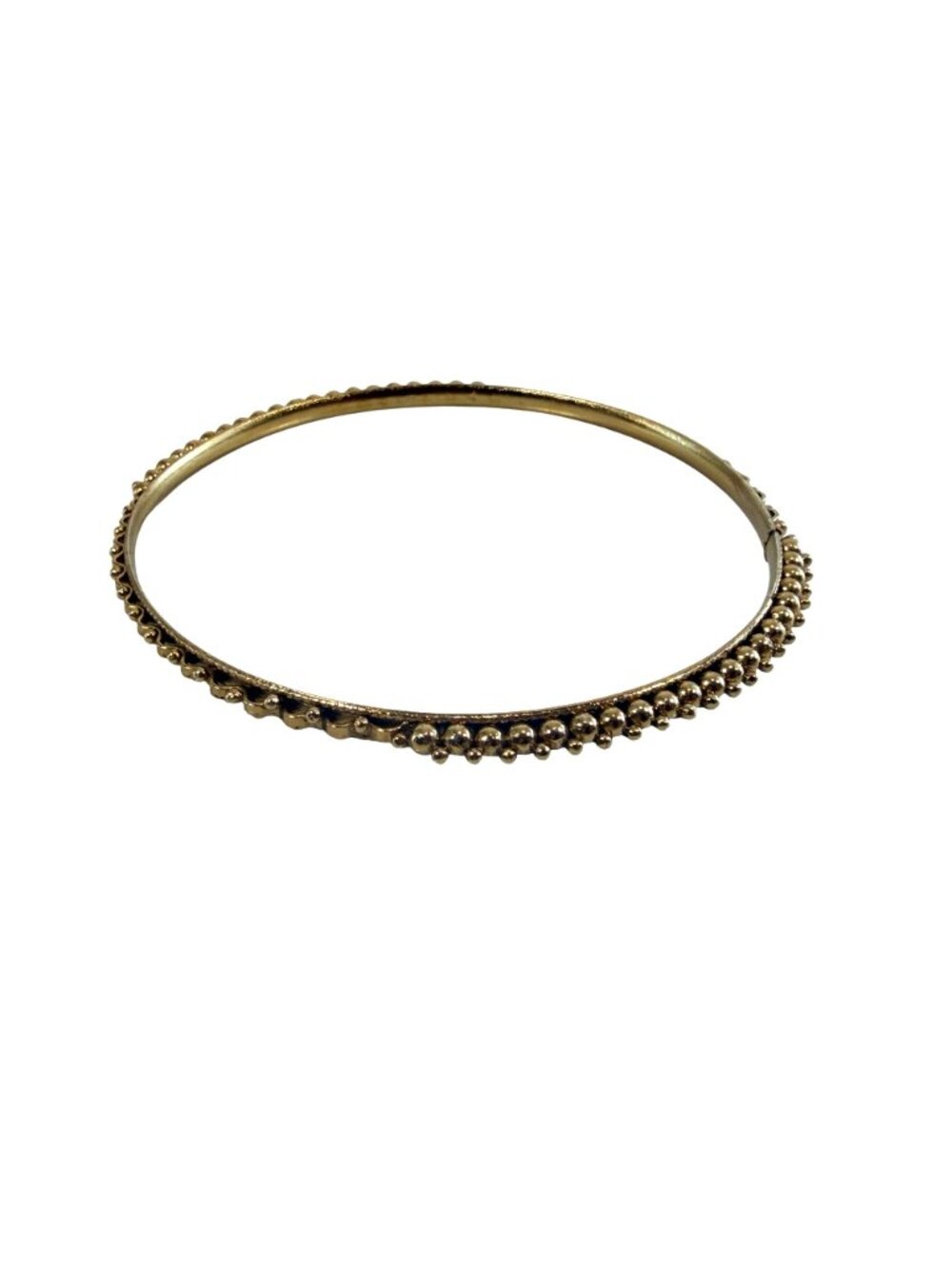 6 Indian Bollywood Gold Bangle Bracelets Multicolor Beads & Dangling Charms - Picture 13 of 15